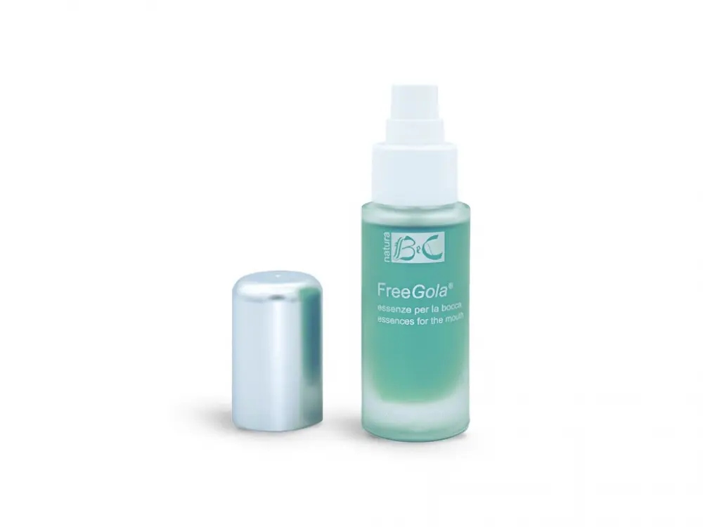 BeC Natura Free gola - Balsamické esence do úst ve spreji 30 ml