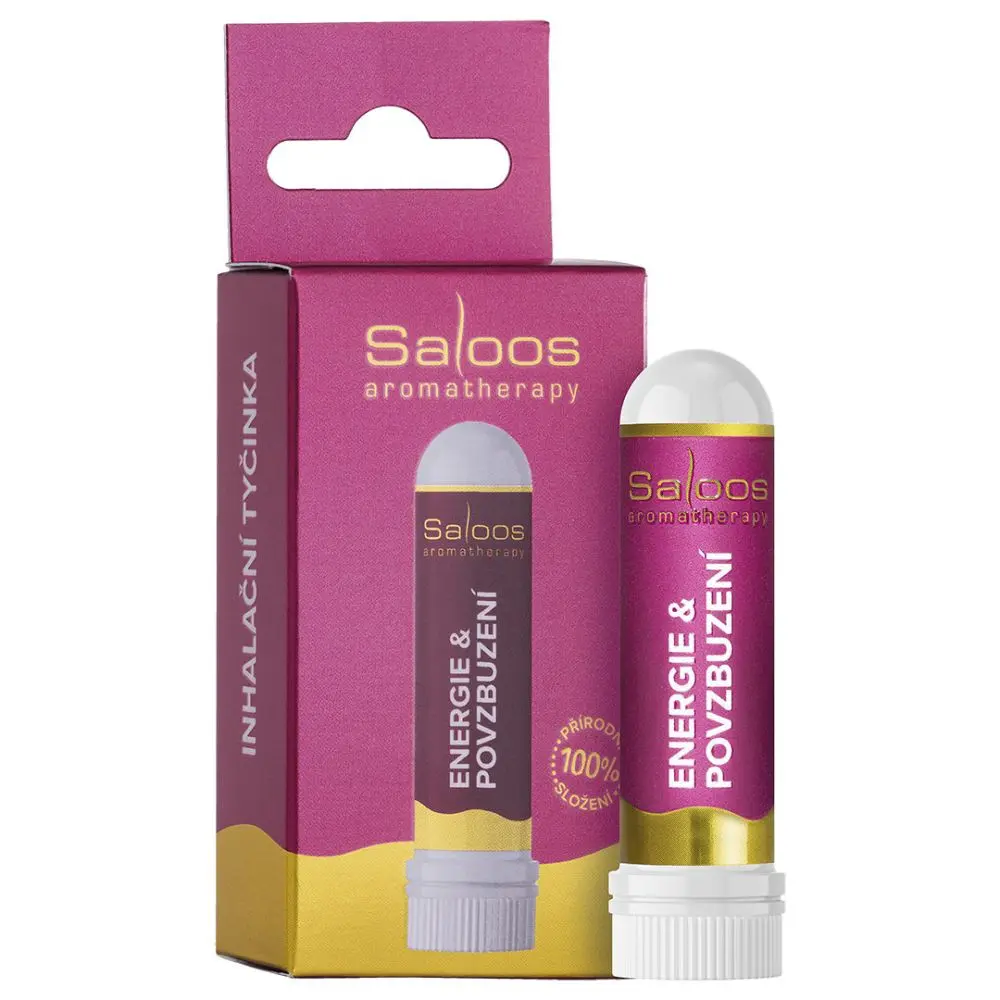 Saloos Inhalační tyčinka Energie & Povzbuzení