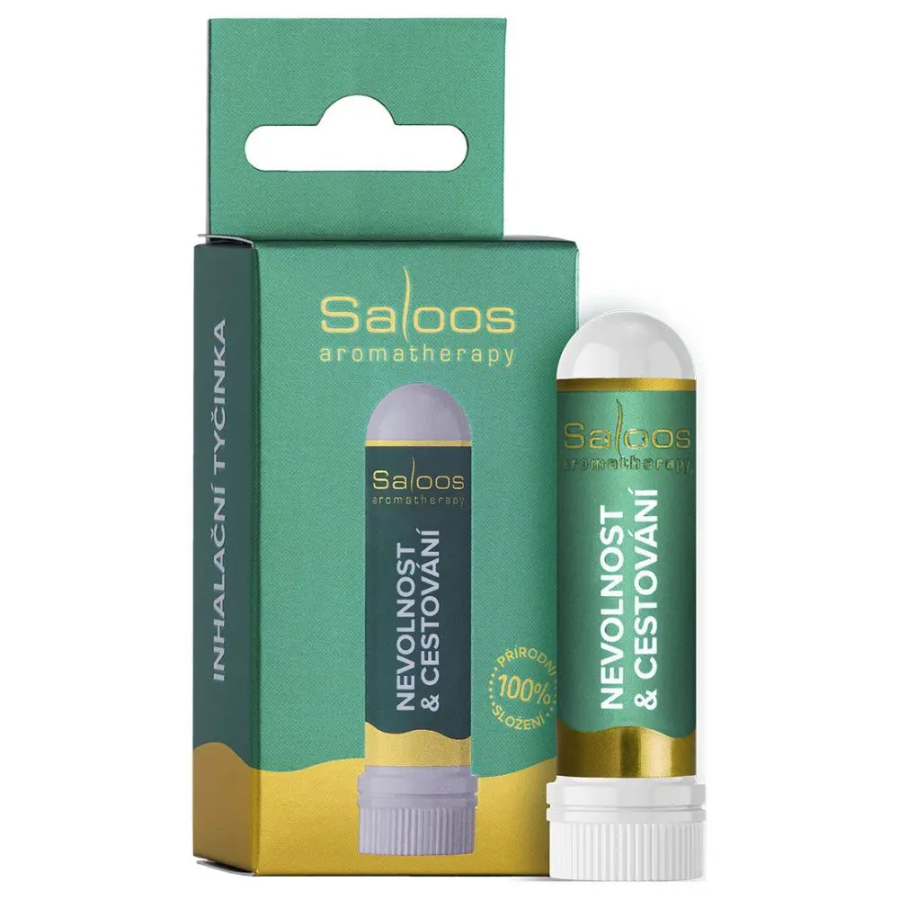 Saloos Inhalační tyčinka Nevolnost & Cestování