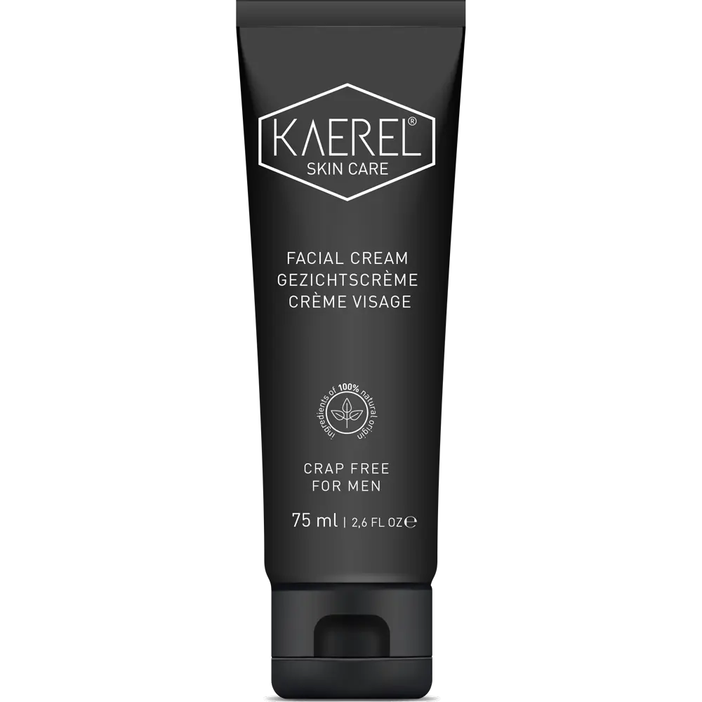 KAEREL Hydratační pleťový krém pro muže CRAP FREE 75 ml