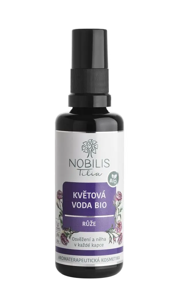 Nobilis Tilia Květová voda BIO Růže