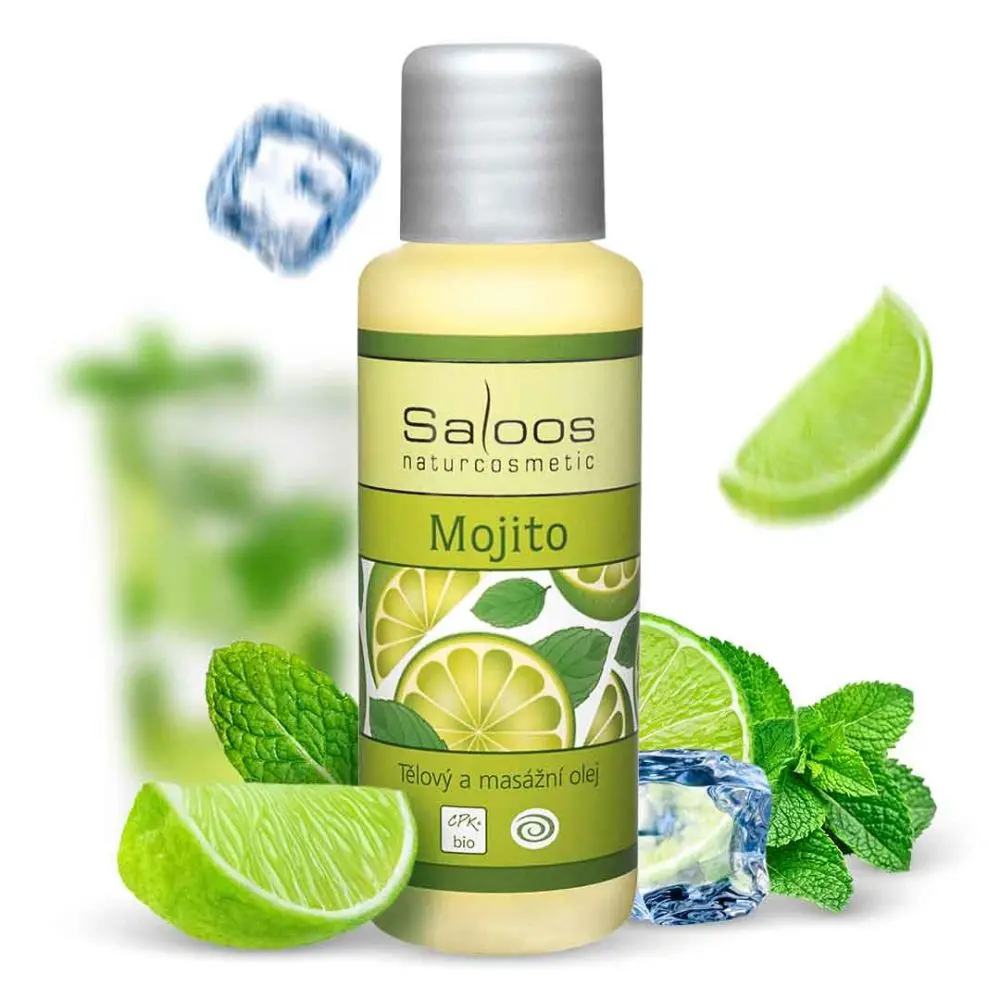 Saloos tělový a masážní olej Mojito 50 ml