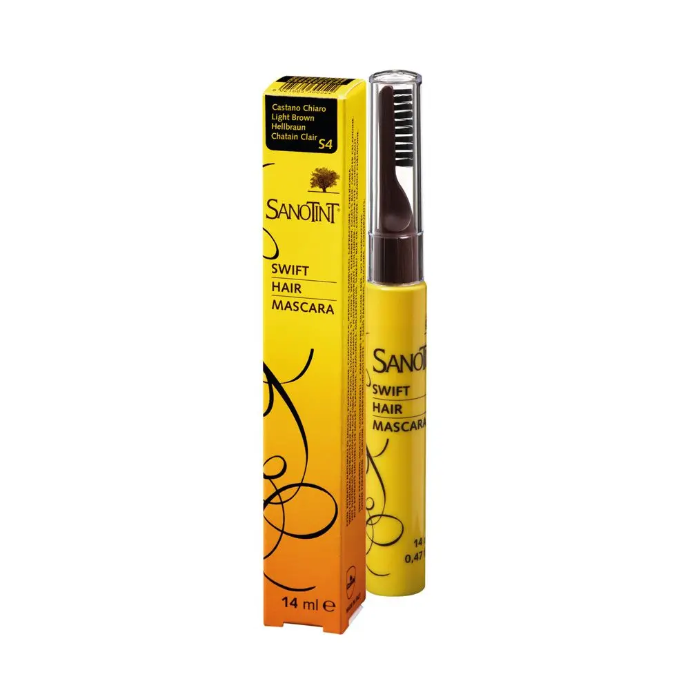 Sanotint SWIFT HAIR Mascara S 4 Světlý kaštan