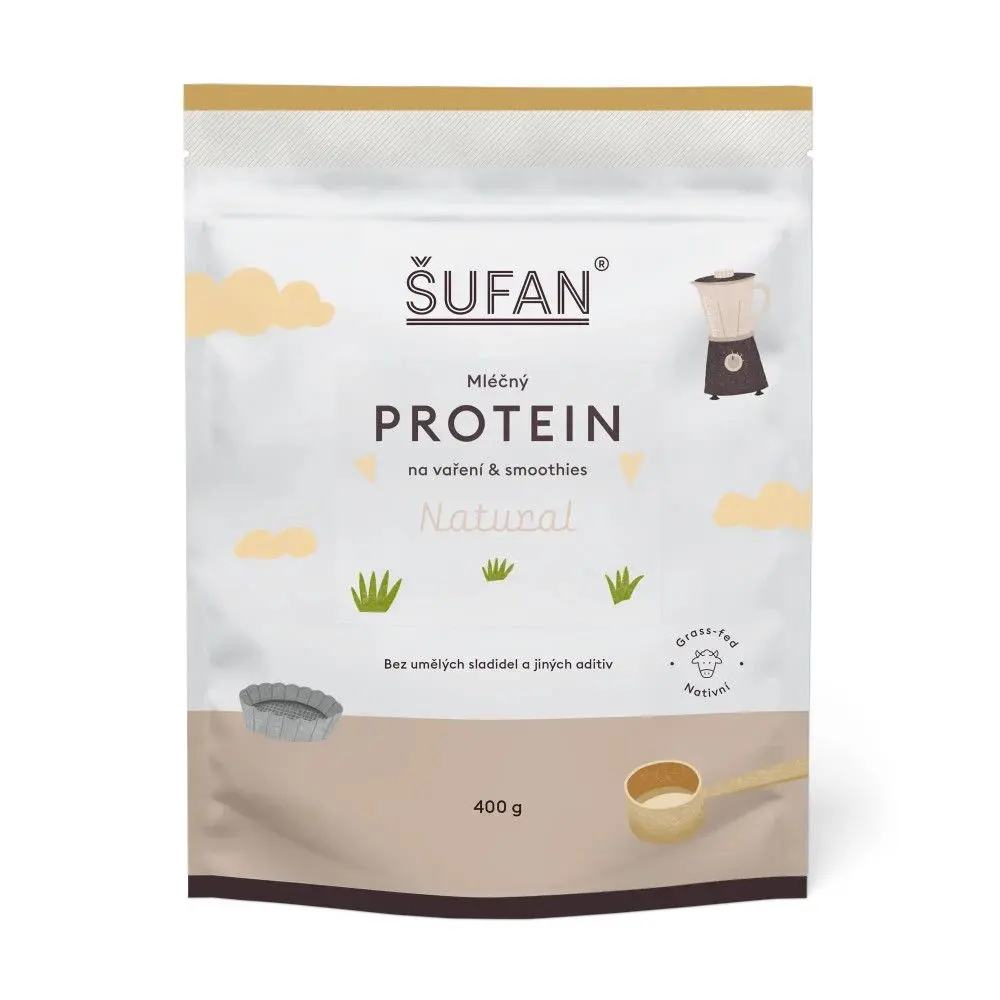 Šufan Mléčný protein na vaření Natural 400 g