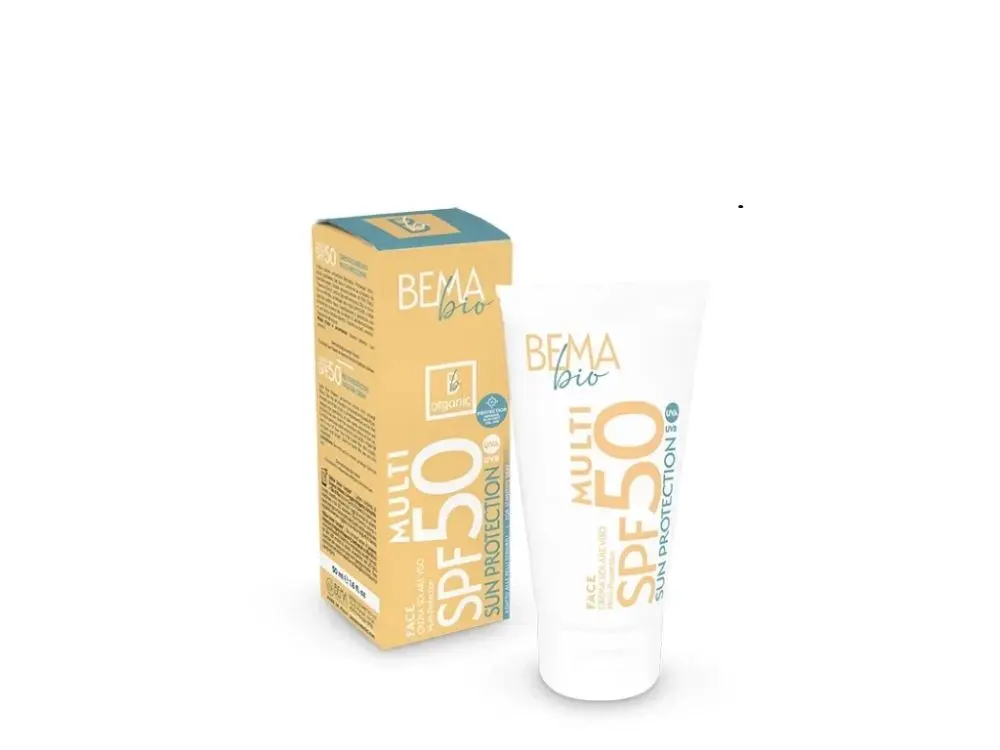 Bema Opalovací krém na obličej SPF 50 50 ml BIO