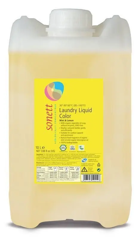Sonett Color Prací gel na barevné prádlo 10l