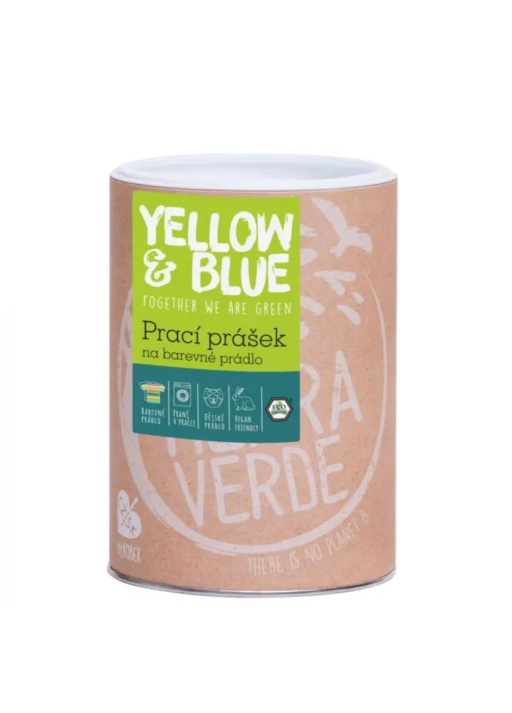 Prací prášek na barevné prádlo dóza Tierra Verde 850 g