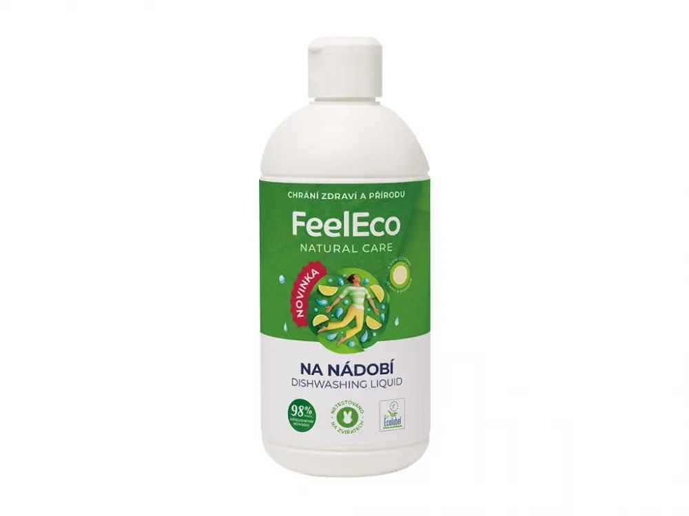 Feel Eco Prostředek na nádobí s vůní citronu 500 ml