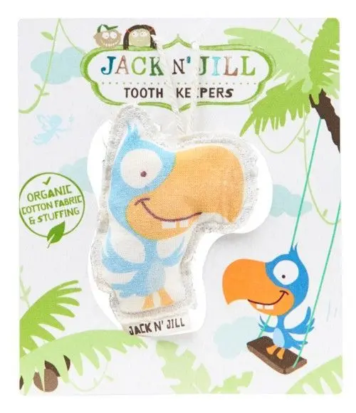 Jack N'' Jill Sáček na první zoubky PAPOUŠEK