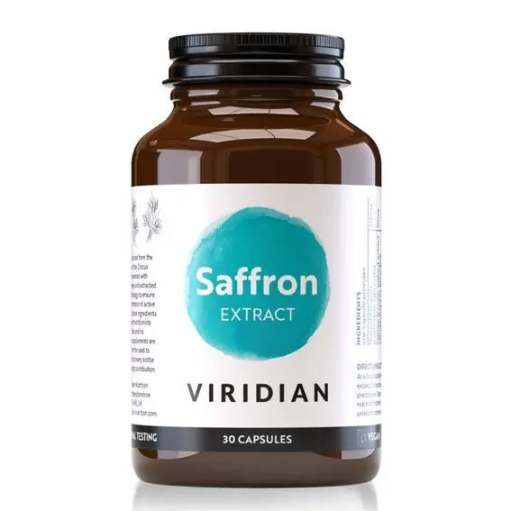 Viridian Saffron Extract 30 kapslí