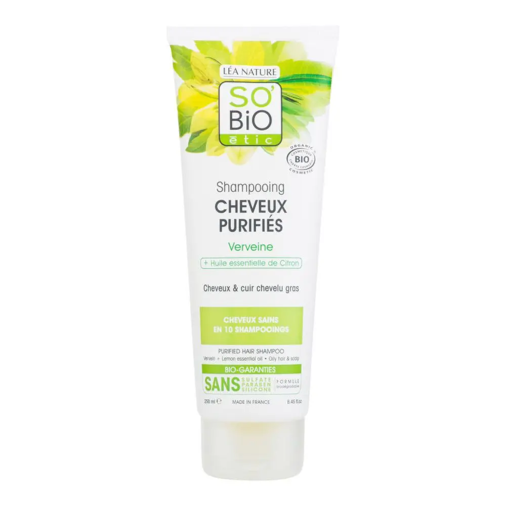 SO’BiO étic Šampon jemný verbena-citron 250 ml BIO