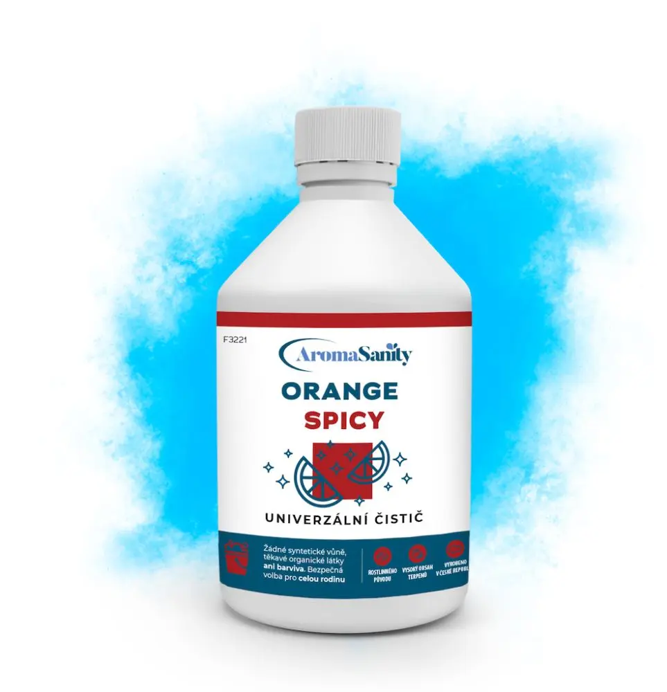 AromaSanity Univerzální aroma čistič ORANGE SPICY
