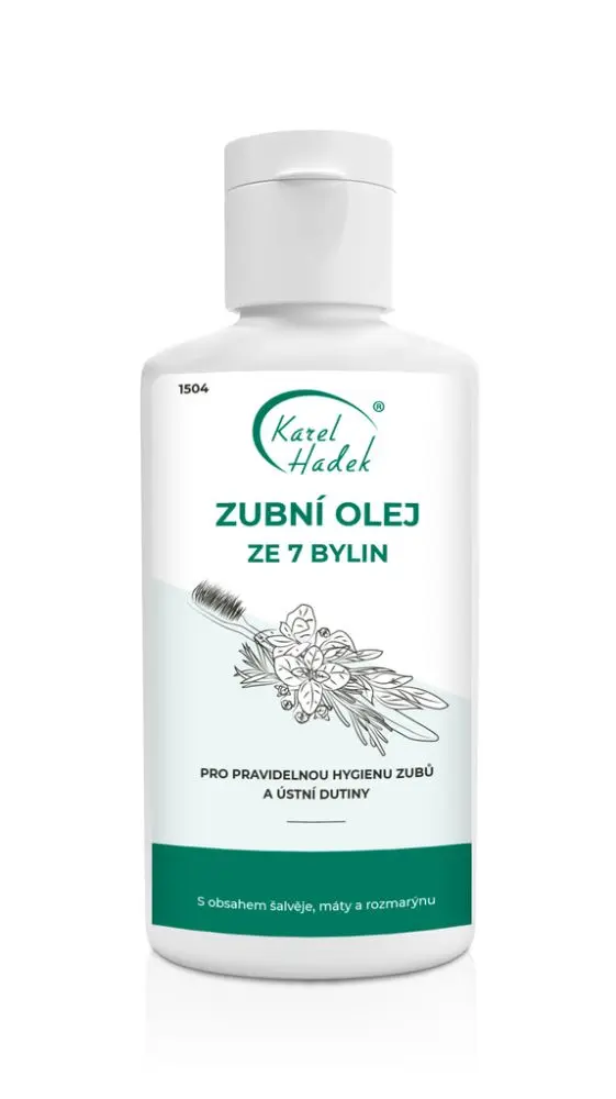 Zubní olej Hadek