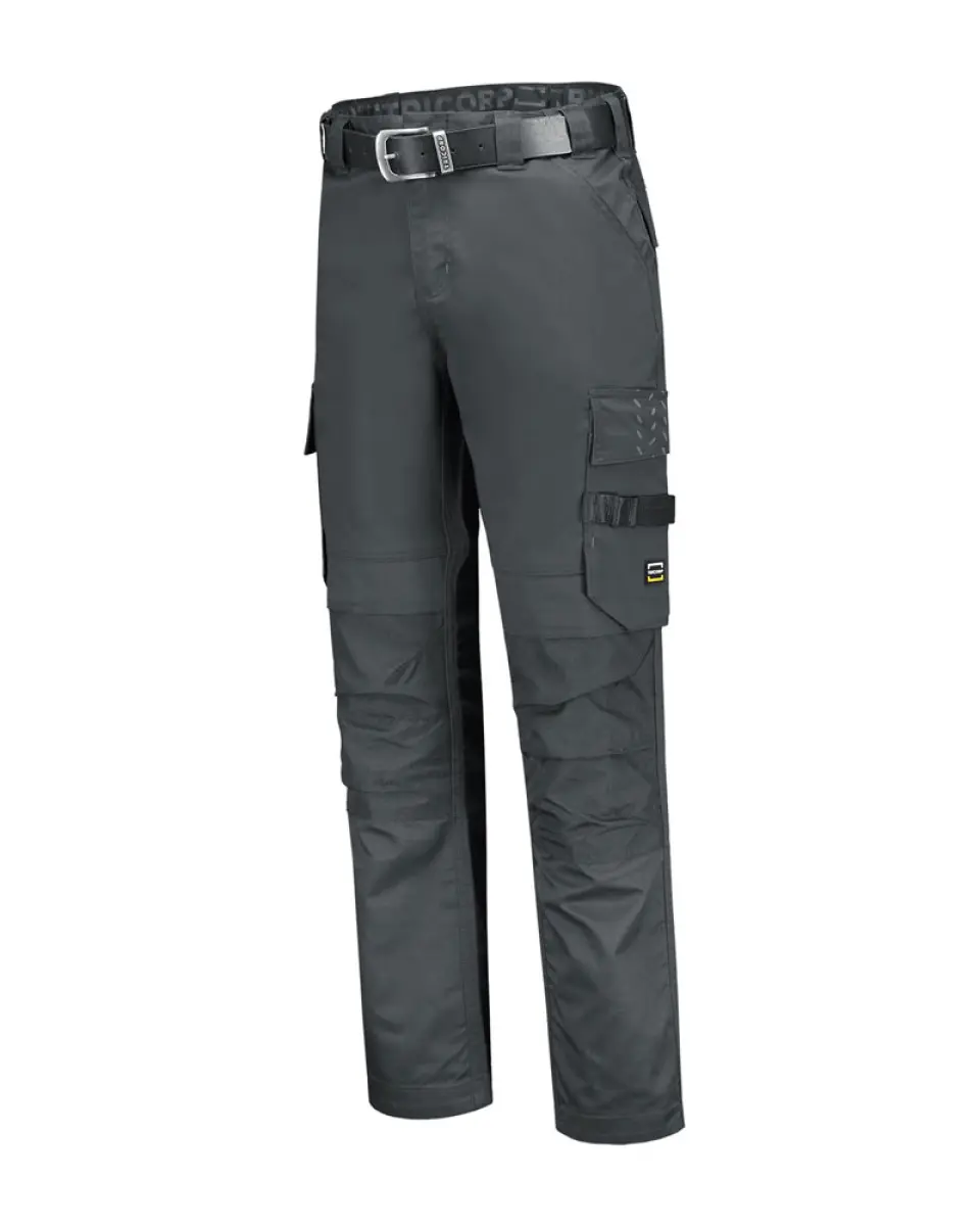 Pracovní kalhoty unisex WORK PANTS TWILL CORDURA T63 - tmavě šedá