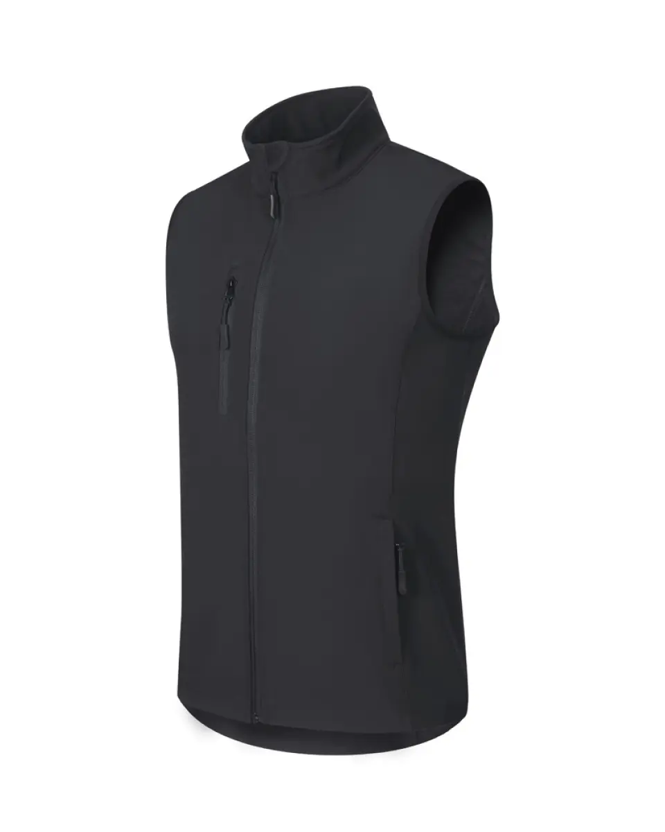 Vesta pánská softshellová TRAIL - ebony gray