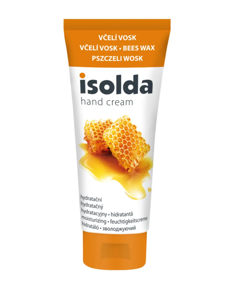 Krém hydratační, ISOLDA, na ruce, včelí vosk s mateřídouškou, 100 ml