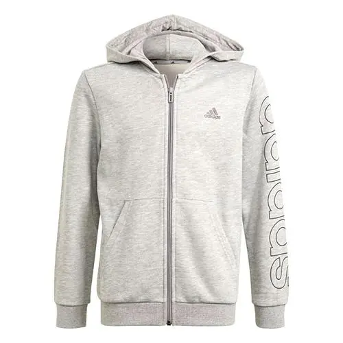 adidas B Lin Full Zip šedá