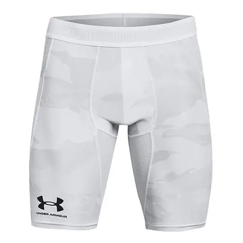 Under Armour HG IsoChll Long Print Sts bílé