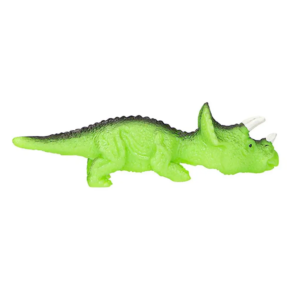 Dino World Vystřelovací svítící dinosaurus oranžový Pterodaktyl
