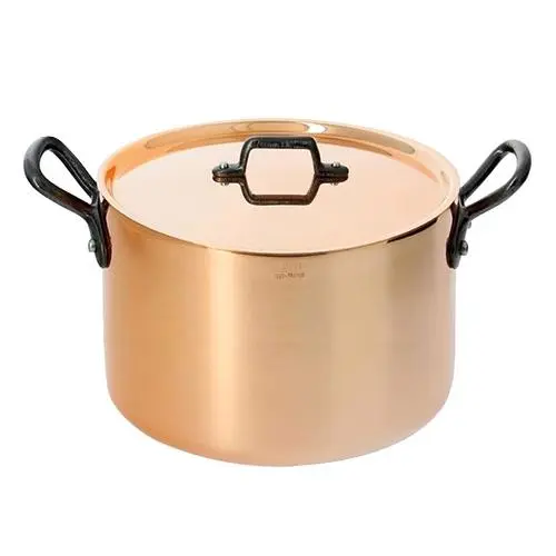 de Buyer Hrnec s pokličkou vysoký Inocuivre 6467.24, 24 cm