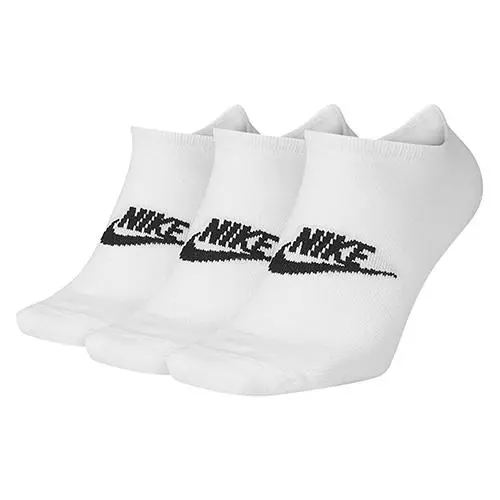 Nike Everyday Essential volnočasové černá nebo bílá 3 páry
