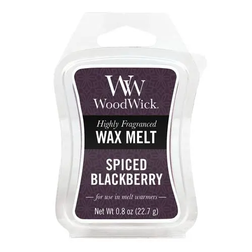 WoodWick vonný vosk do aromalampy Spiced Blackberry Pikantní ostružina 22,7 g