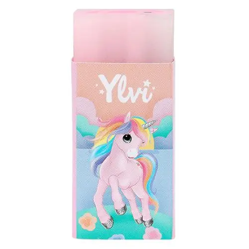 Gumovací pryž Ylvi Unicorn pink