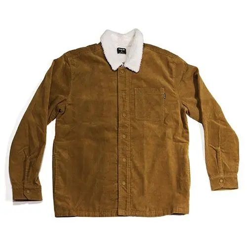 Pánská bunda Hurley Bixby Cord Sherpa Lined