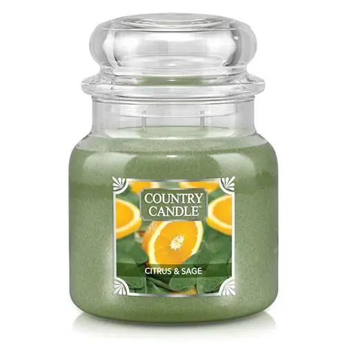 Country Candle Citrus a šalvěj 453 g