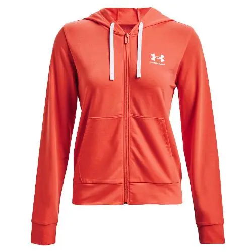 Under Armour Rival Terry FZ Hoodie-ORG