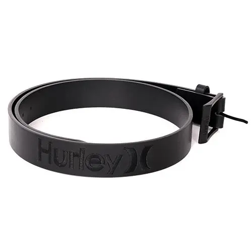 Pánský pásek Hurley One And Only Leather HAUSOOLB BLACK