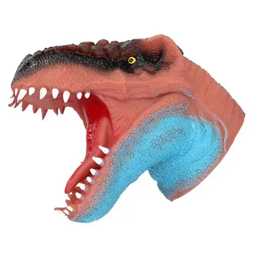 Dino World Tyrannosaurus Rex na ruku Červeno zelený