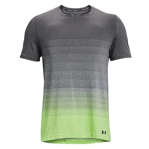 Under Armour UA Seamless LUX SS šedá