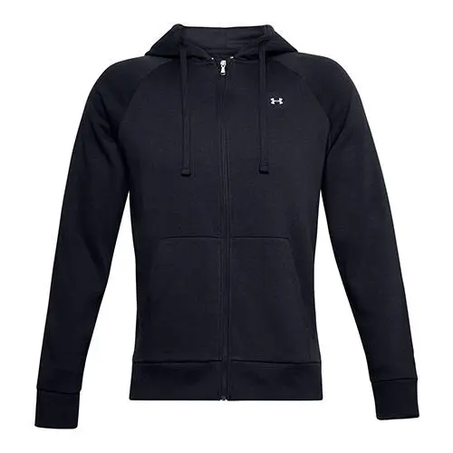 Under Armour Rival fleece FZ Hoodie černá