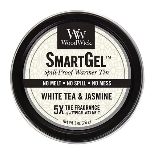 WoodWick SmartGel vonný gel Bílý čaj a jasmín 28 g