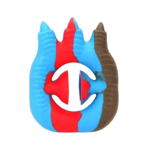 Dino World Fidget tlapa Zelená, žlutá, červená