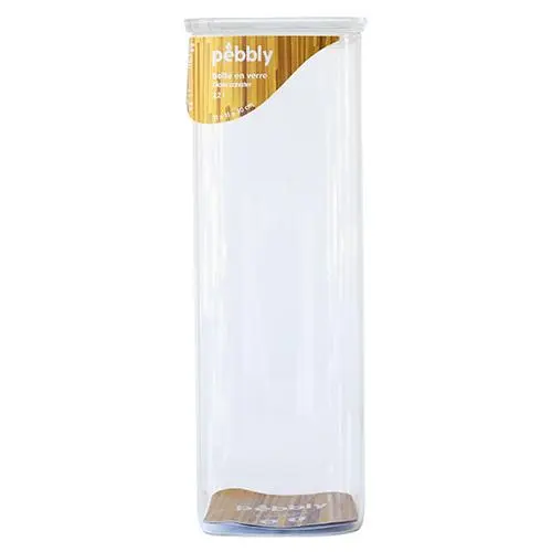 Pebbly PKV-046 Skleněná dóza 2,2 l