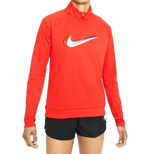Nike Dámské triko Dri FIT Swoosh Run Dámské běžecké tričko s dlouhým rukávem s technologií