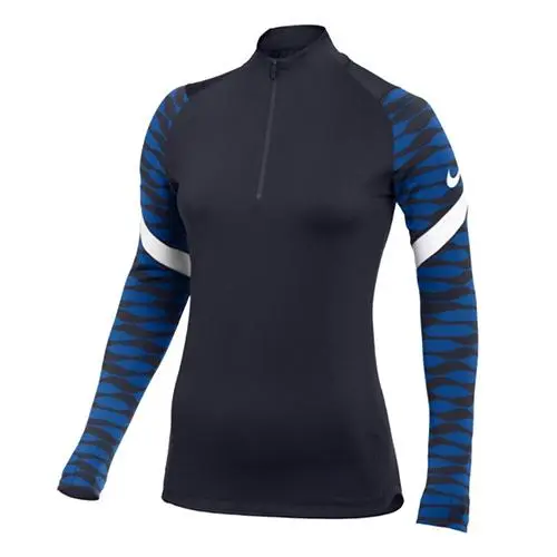 Nike Dámské triko Dri FIT Strike 21 Dril 1/4 Zip Dámské sportovní tričko s dlouhým rukávem s technologií Dri FIT