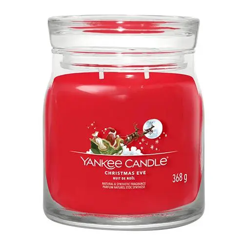 YANKEE CANDLE CHRISTMAS EVE SIGNATURE STŘEDNÍ