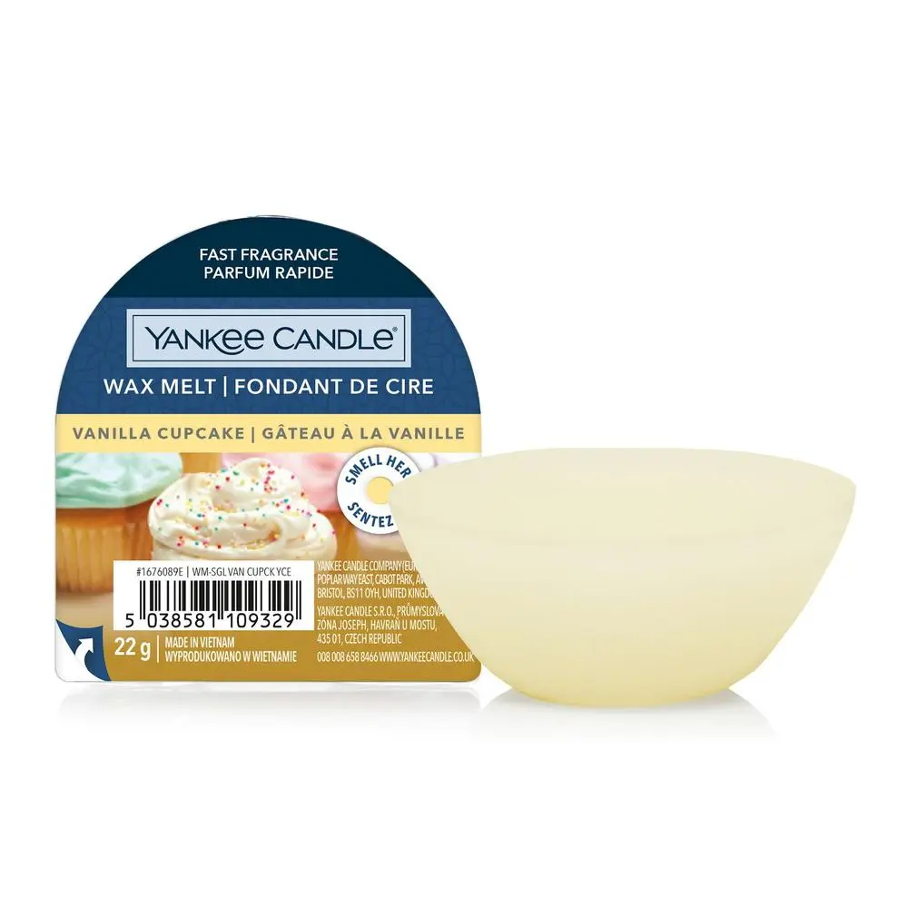 Yankee Candle Vonný vosk do aromalampy Vanilla Cupcake 22 g