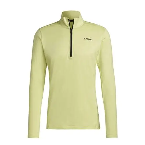 Adidas Dámská fleecová mikina Multi 1/2 Dámský sportovní top Multi s 1/2 zipem a dlouhým rukávem s otvory pro palce od značky Adidas, v různém barevném provedení. - 3466745