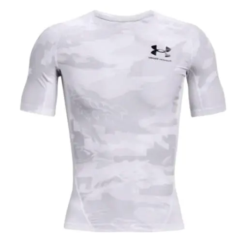 Under Armour pánské triko HG Isochill Comp Print pánské sportovní kompresní triko HG Isochill Comp Print s krátkým rukávem