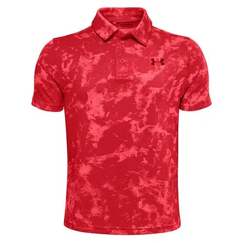 Chlapecké polo triko Under Armour Playoff Polo červené