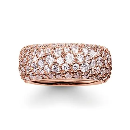 Thomas Sabo Prsten Dlážděný bílý TR2031 416 14 Sterling Silver 925 Sterling silver