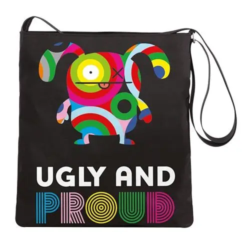 Nici Nákupní taška , Ugly Dolls, černá, "Ugly and proud"