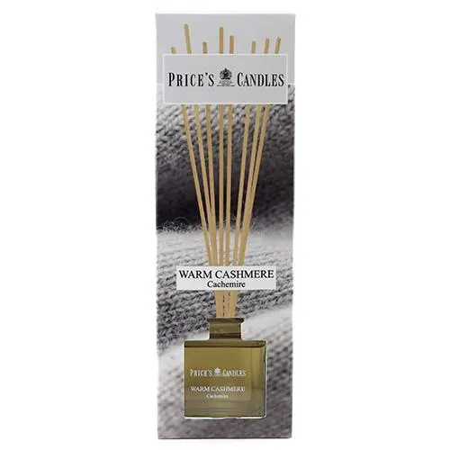 Price's Candles Rákosový difuzér Price´s Candles Hřejivý kašmír 100 ml