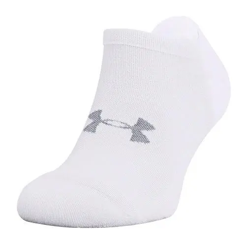Under Armour Dry Run No Show Bílá