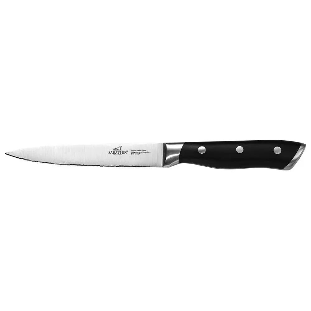Lion Sabatier Kuchyňský nůž International, 791280 Hercules, univerzální, délka ostří 12 cm, ABS rukojeť, nerezové nýty