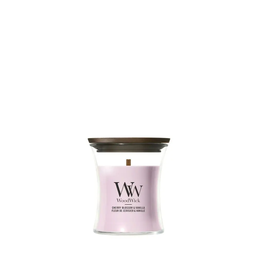 WoodWick Vonná svíčka váza malá Cherry Blossom & Vanilla 85 g